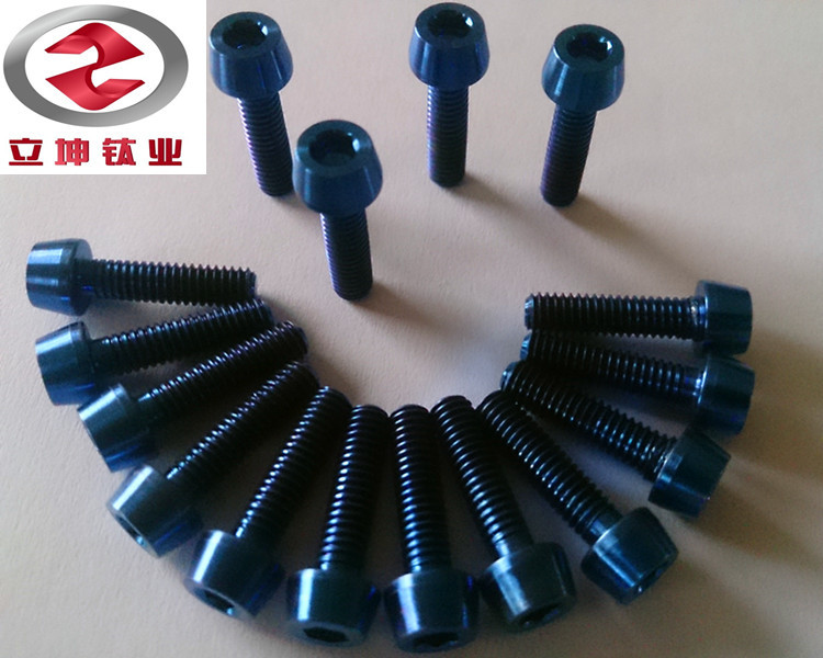 彩色鈦合金螺絲