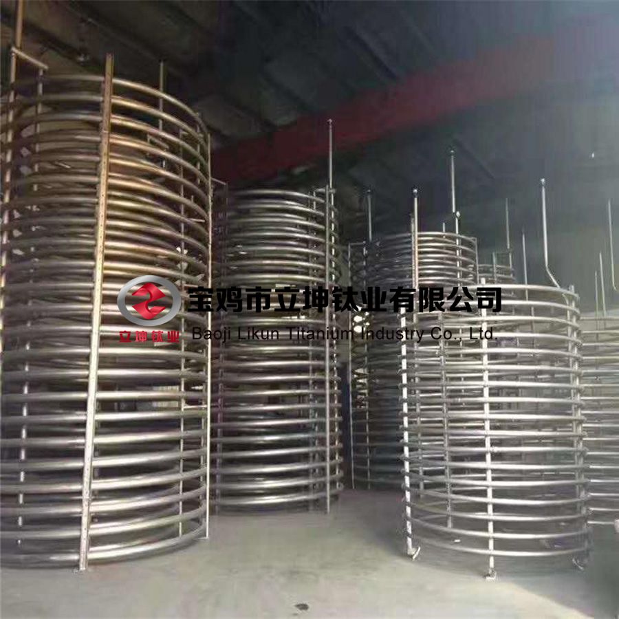 鈦管加熱器 鈦盤(pán)管