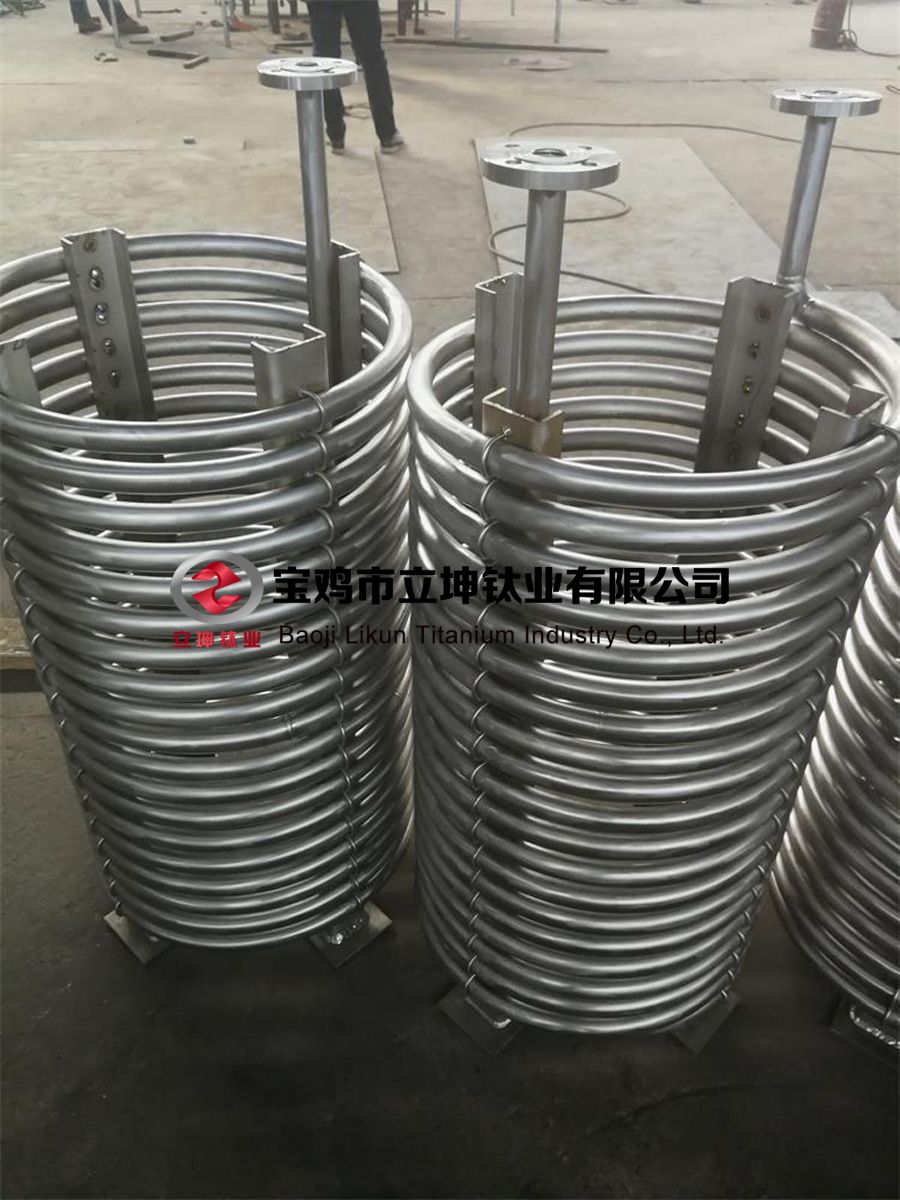 加熱冷卻用TA2鈦盤管